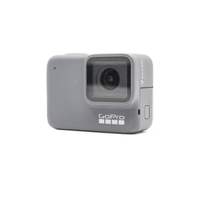 Restored GoPro HERO7 Silver Waterproof Digital Action Camera with Touch Screen 4K HD Video 10MP Photos (Refurbished)