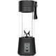 thumbnail image 1 of Portable Blender Mini Blenders Smoothies Shakes Juicer Cup Usb Rechargeable Six Blades In 3d For Superb Mixing 400ml(black), 1 of 5