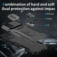 thumbnail image 7 of Fashion Case with Holder Stander Kickstand Drop Resistant Shockproof Case For iPhone 16 Plus (6.7inch), 7 of 7