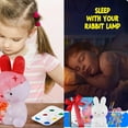 thumbnail image 5 of Easter Gifts Paint Your Own Bunny Lamp Kit, Art Supplies DIY Crafts Night Light Painting Kit, Arts and Crafts for Kids Ages 8-12, Birthday Holiday Gift for Girls Boys Ages 6 7 8 9 10 11 12+, 5 of 6