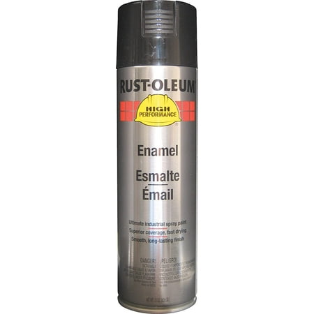 Rust-Oleum High Performance V2100 Rust Preventive Enamel Aerosol, Black Lot of 6