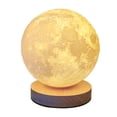 thumbnail image 3 of Lámpara de luna giratoria, lámpara de luna con voz inteligente, lámpara de planeta, lámpara de mesita de noche para dormitorio, lámpara de suspensión, 3 of 3