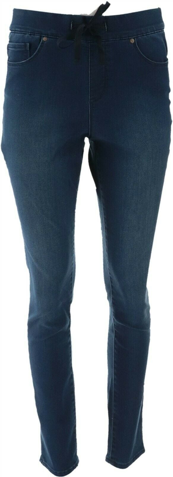Martha Stewart Martha Stewart Knit Denim PullOn Jeans Drawstring