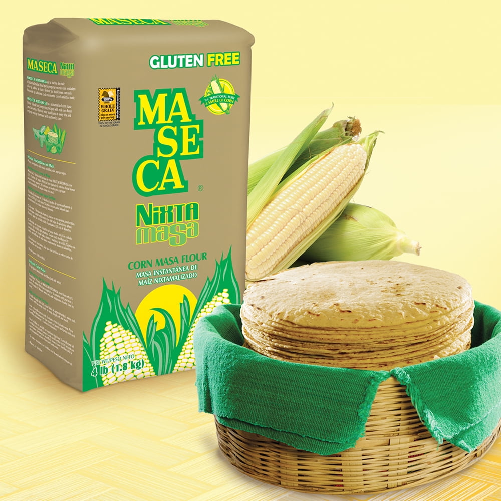 MASA Maseca Nixtamasa Traditional Gluten Free Cornmeal, Instant