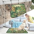 thumbnail image 7 of Qxltty Stpatricks Day Cartoon Dragons Cat litter Pads Pet Set of 2 Diaper Mats Center Anti-leakage Layer Absorbent Soft and Comfortable, 7 of 7