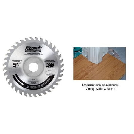 Amana Floor King 55036 comparable to Crain 556, 5-1/2 Dia x 36T x 22.22mm Bore for 555 Crain Undercut Saw.