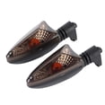 thumbnail image 4 of Motorcycle Turn  Light Indicator Lamp for  675R Stylish High Brightness Yellow Light ABS Material Set of 2, 4 of 8
