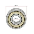 thumbnail image 4 of 606ZZ Ball Bearing 6x17x6mm Double Sealed Chrome Steel Bearings 10pcs, 4 of 5