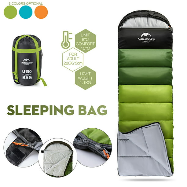 Naturehike Ultralight Travel Camping Hiking Sleeping Bag with Double ...