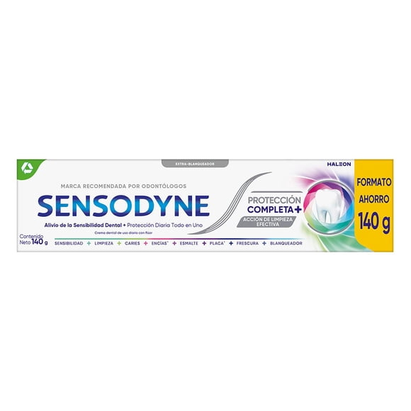 Pasta dental Sensodyne protección completa+ 140gr