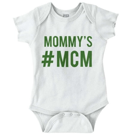 

Mommys MCM Cute Funny Son Adorable Bodysuit Jumper Boys Infant Baby Brisco Brands 12M