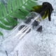 thumbnail image 2 of 3 juegos de botellas pulverizadoras de plástico de 500 ml, vacías, rellenables, con atomizador, dispensador multifuncional para cosméticos de viaje (botella transparente y tapa negra)., 2 of 7