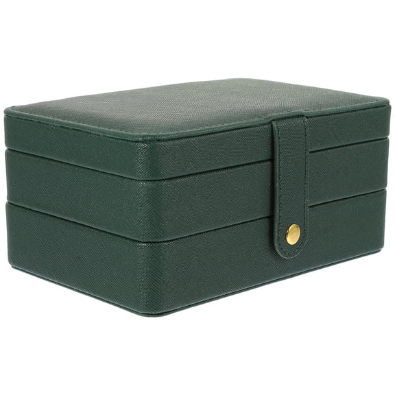 Yardwe Jewellery Box Girls Jewelry Organizer PU Women Mother's Day 1Pcs