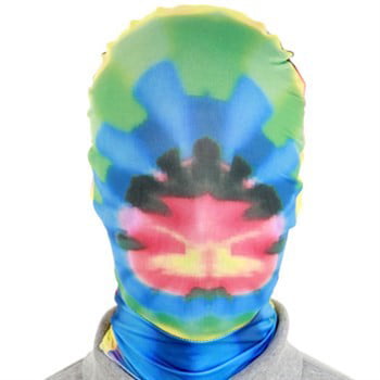Morphsuits Adult Tie-Dye Morph Mask, One Size