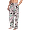 thumbnail image 2 of Yiaed West Cowgirl Disco Print Men's Lounge Pants, Loose PJ Bottoms, Long Pajama Pants for Men-Large, 2 of 5