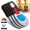 thumbnail image 5 of Shock Absorbing Insoles, Arch Support Insoles, Comfortable Cushioning for Athletic Running Hiking and Work Shoes, Durable Non-Slip Design for Men Size 41-46 Women Size 35-40, 5 of 5