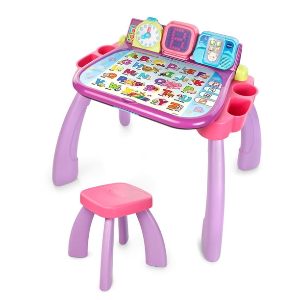 Escritorio de actividades VTech Touch & Learn morado de 3 a 6 años
