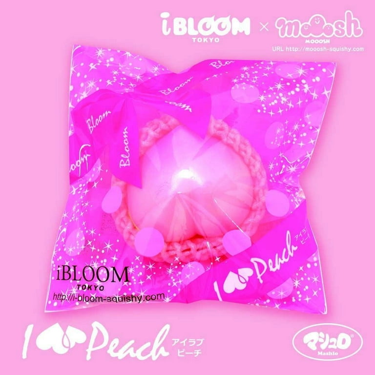 IBloom Peach Squishy Medium Size I Love Peach Series 3 - Walmart.com