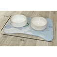 thumbnail image 2 of Simply Daisy Amoeba Meet Too Bone Shape Pet Feeding Mat for Dogs, 2 of 3