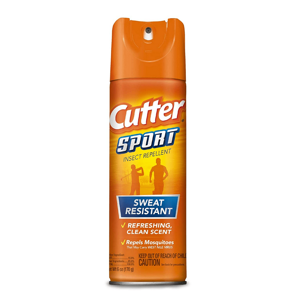 Cutter Sport Insect Repellent, Aerosol Spray, 6Ounce