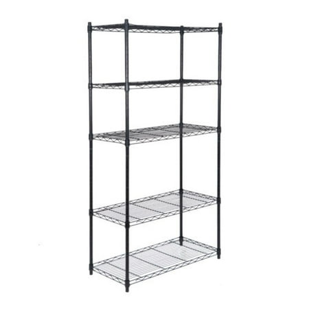 

ChicCrest 3/4/5 Layer Metal Wire Shelves Shelving Storage Wire Rack Unit Steel Organizer