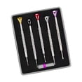 thumbnail image 1 of Juego de 5 mini destornilladores de precisión, herramienta de reparación profesional, kit de destornilladores para reparación de relojes electrónicos Estilo D, 1 of 10