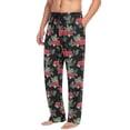 thumbnail image 5 of joogoo Men's Pajama Pants Christmas Trucks Soft Long Sleep Lounge Pjs Bottoms L, 5 of 7