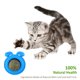 thumbnail image 5 of Bola De Hierba Gatera Bolas de hierba gatera de plástico para gatos, suministros para mascotas con forma de cabeza de perro reemplazable (azul) Likrtyny Libre de BPA, 5 of 6