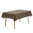 thumbnail image 1 of Unique Bargains 1 Paquet Nappe Rectangulaire, Nappe en Lin Lavable Résistante aux Plis pour Table de Salle à Manger Café 130x200cm, 1 of 5