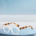 thumbnail image 4 of Fashionable Square Glasses For And Classic Square Blue Light Glasses Transparent, 4 of 4
