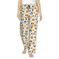 thumbnail image 1 of Balery Dog Faces Pantalones de pijama para mujer, pijamas ultraligeros, pantalones de estar por casa-X-Large, 1 of 6
