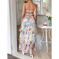 thumbnail image 4 of Women's casual vacation style printed dress, 4 of 5