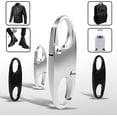 thumbnail image 3 of 20 Pcs Zipper Clips Anti Theft Double Opening Small S Carabiner Clip Zipper Lock Theft Clasp for Backpack Purse Luggage Suitcase, 3 of 6