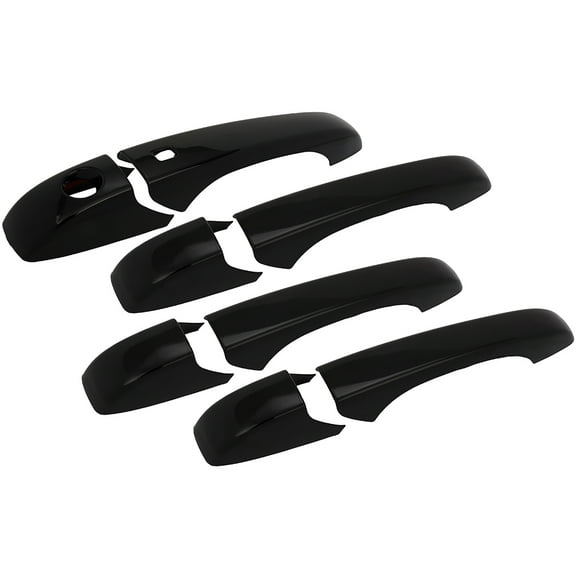 ECCPP 4Pcs Black Door Handle Front Rear Left Right Fit For Jeep Grand for Cherokee For Dodge for Durango 11-19 Fits select: 2014-2015 JEEP GRAND CHEROKEE LIMITED, 2016-2018 JEEP GRAND CHEROKEE LAREDO