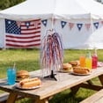 thumbnail image 4 of Nkmbld 4th of July Fireworks Table Decorations Patriotic Red White and Blue Stem Picks for 250th Anniversary Tabletop Centerpieces Kitchen Office Shelf, 4 of 8