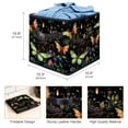 thumbnail image 3 of Fireflies Foldable Cube Organizer with Handle, 10.8"x10.5"x10.6", Large Capacity Storage Bins Organizer Bins Toy Box, 3 of 6