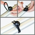 thumbnail image 4 of Bungee Cords with Balls Heavy Duty Outdoor Activities, 4 Inch (10 CM) Bungee Straps - 25 PCS Black Bungee Balls with Elastic String for Canopy, Tarp, Straps, Tent, Poles & Wires, 4 of 5