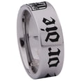 thumbnail image 3 of Don't Tread on Me Tungsten Carbide Ring, 3 of 9