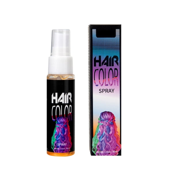 Tinte de pelo 30ml Tinte temporal Timesave DIY Hair Color Spray, Spray de color de pelo, Para Hombres Mujeres