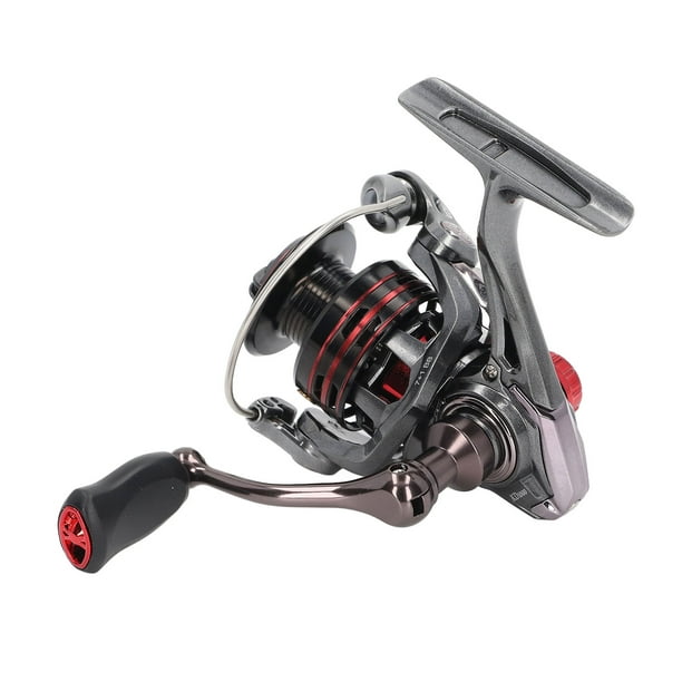 Fishing Line Wheel, Tight Connection Baitcasting Reel All Metal Arm Sturdy  With Pressure Relief Button For Angling KD1000 
