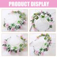 thumbnail image 5 of FRCOLOR Flower Headband Flower Butterfly Headpiece Bride Headpiece for Wedding Prom Birthday, 5 of 8