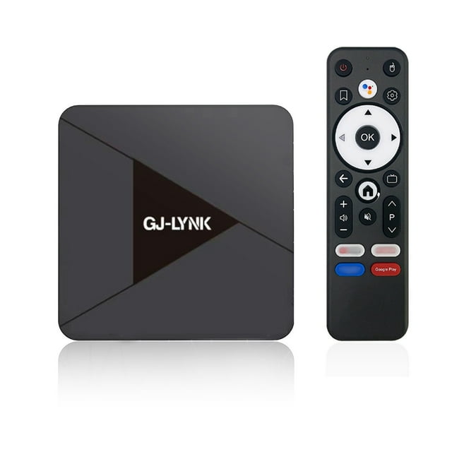 GK18 Android TV Box, Octa-Core Processor, 2GB RAM +16GB ROM, Android 14, Wi-Fi 6, BT5.2, 8K Ultra HD, HDR10+, IR Remote Control