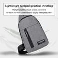 thumbnail image 4 of Crossbody Bag for Womens Mens Multipurpose Sling Bags Chest Shoulder T Sling Purse Strap Travel Bag with Earphone Hole, 4 of 6