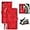 Red, variant on for iPhone X Case Wallet/iPhone Xs Case,Phone Case for iPhone 10,Card Holder Leather Stand Flip Cases,Wrist Strap, Closure,Shockproof Protective Cover for iPhone 10 X/XS (Red)