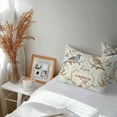 thumbnail image 5 of Vintage Bird Outdoor Pillow Covers Pack of 2 Love Floral Teal Blue Watercolor Waterproof Throw Pillow Covers Decorative Cushion Cases for Patio Garden Tent Balcony Couch 20x12 inch, 5 of 8