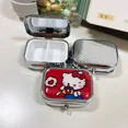 thumbnail image 4 of Caja de Medicina de Metal dividida con figuras de Anime Sanrio, Hello Kitty, My Melody, Cinnamoroll, caja de almacenamiento de joyas portátil de viaje, Juguetes, 4 of 5