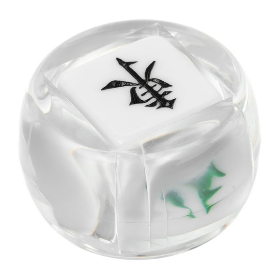 Masteelf Plastic Mahjong Dice for Gaming Lightweight and 1.5 x 1.5 x 1.5 inches
