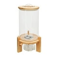 thumbnail image 4 of Cereal Storage Dispenser Rice/Grain Dry Food Glass Container 7.5L with Valve, 4 of 7