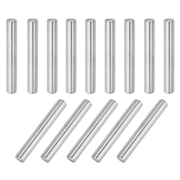 14Pcs Dowel Pin 8mm x 55mm Shelf Support Pin 304 Stainless Steel