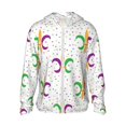 thumbnail image 1 of Balery Mardi Gras Carnival1 Sudadera ligera de manga larga con capucha y protección solar UPF 50+ para hombre y mujer, ideal para pesca y running-Large, 1 of 7